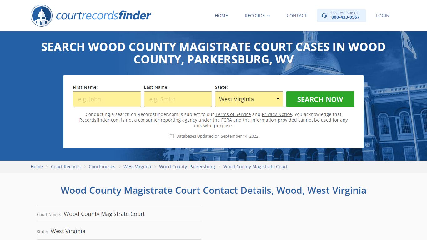 Wood County Magistrate Court Case Search - RecordsFinder
